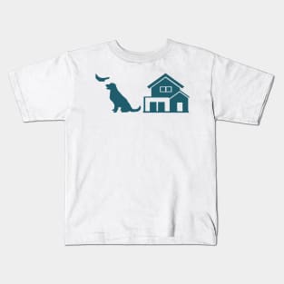 Stay Home (illustrated) Kids T-Shirt